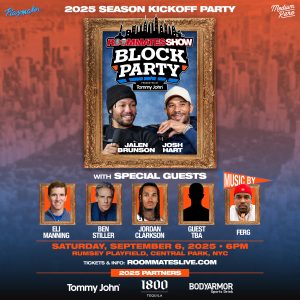 NYC’s Hottest Hoops Party Returns: Jalen Brunson & Josh Hart Bring the Roommates Block Party Presented by Tommy John Back to Central Park